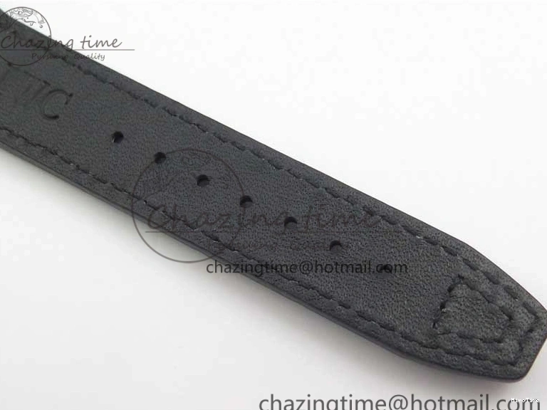 MIROTIME 0504 Affordable Mark XVII IW326501 FKF 1:1 Best Edition Black Dial on Black Leather Strap 7131
